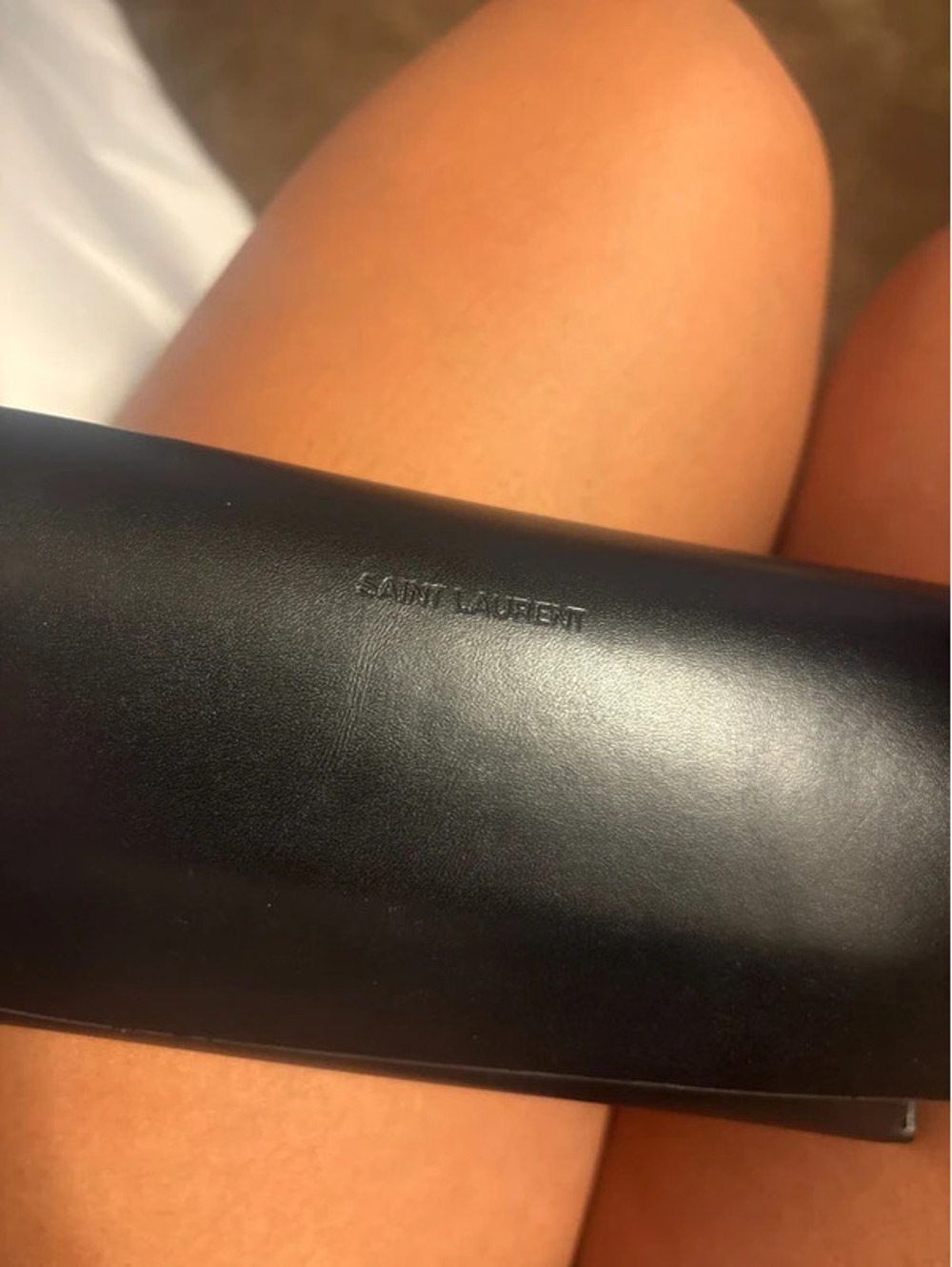 Saint Laurent glasses case